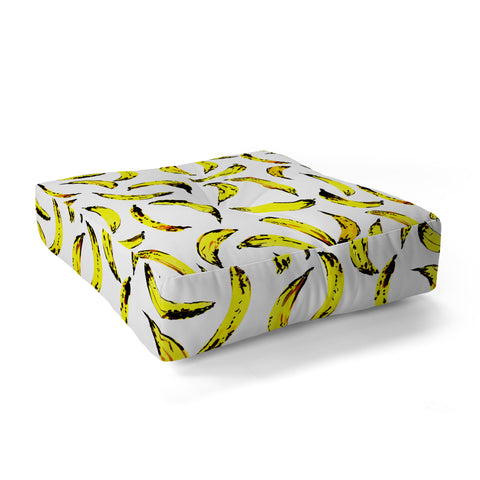 Amy Sia Go Bananas Floor Pillow Square