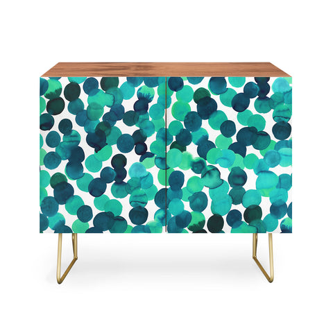 Amy Sia Gracie Spot Aqua Credenza
