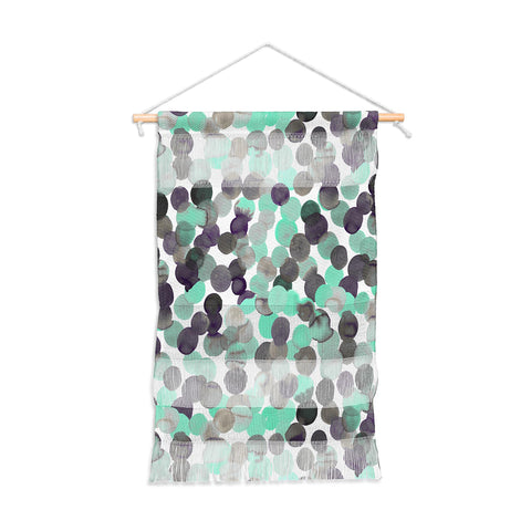 Amy Sia Gracie Spot Aqua Grey Wall Hanging Portrait