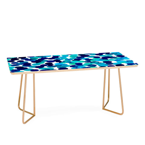 Amy Sia Gracie Spot Blue Coffee Table