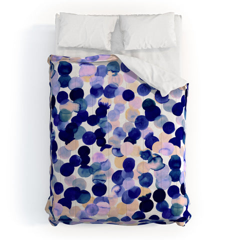 Amy Sia Gracie Spot Pale Purple Comforter