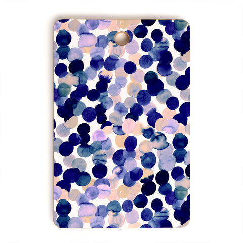 Amy Sia Gracie Spot Pale Purple Cutting Board Rectangle