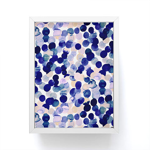 Amy Sia Gracie Spot Pale Purple Framed Mini Art Print