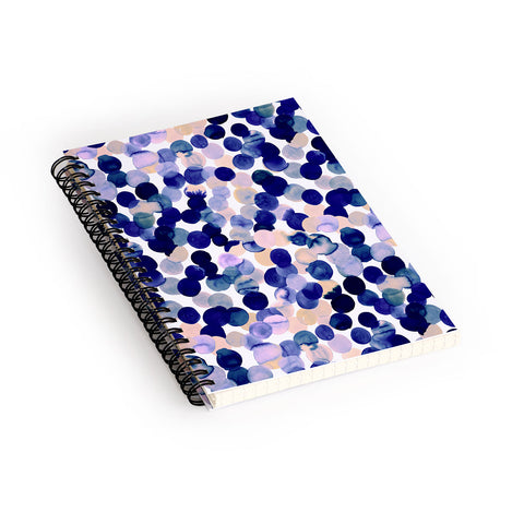 Amy Sia Gracie Spot Pale Purple Spiral Notebook