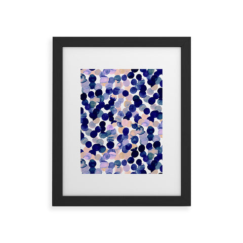 Amy Sia Gracie Spot Pale Purple Framed Art Print