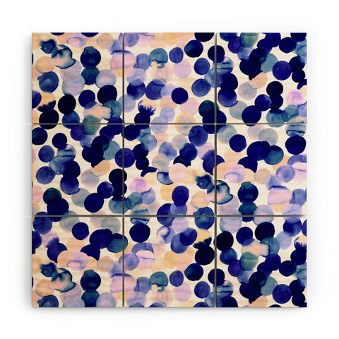 Amy Sia Gracie Spot Pale Purple Wood Wall Mural