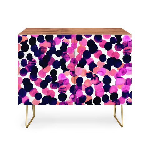 Amy Sia Gracie Spot Pink Credenza