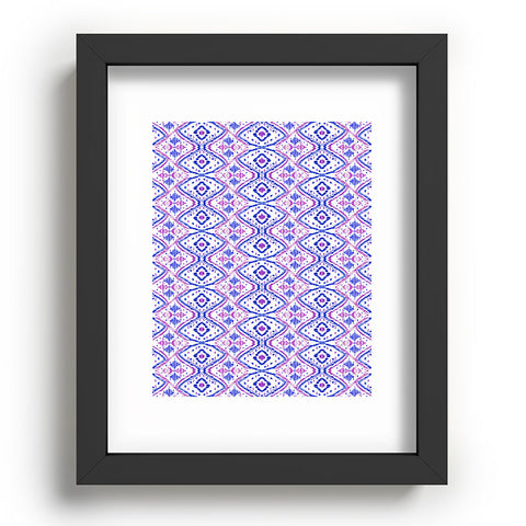 Amy Sia Ikat 2 Berry Recessed Framing Rectangle