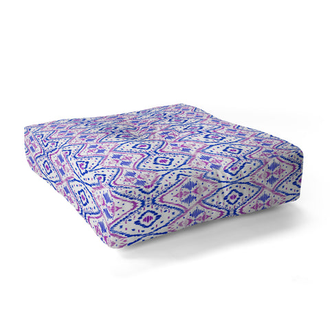 Amy Sia Ikat 2 Berry Floor Pillow Square
