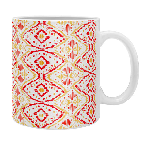 Amy Sia Ikat 2 Cherry Coffee Mug