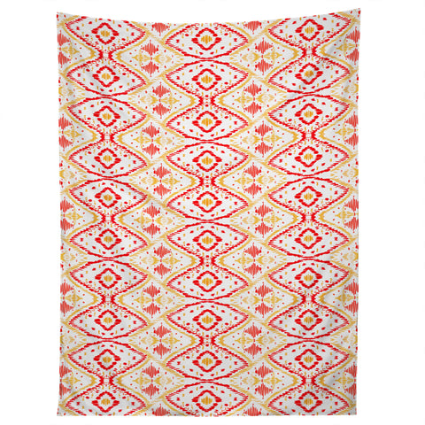 Amy Sia Ikat 2 Cherry Tapestry