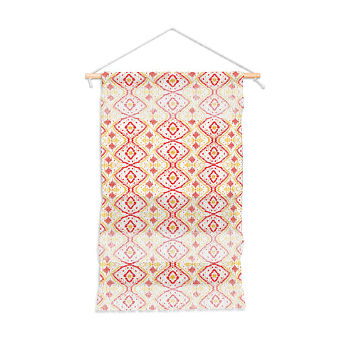 Amy Sia Ikat 2 Cherry Wall Hanging Portrait