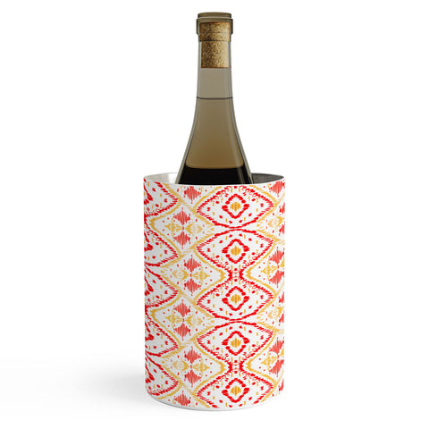 Amy Sia Ikat 2 Cherry Wine Chiller