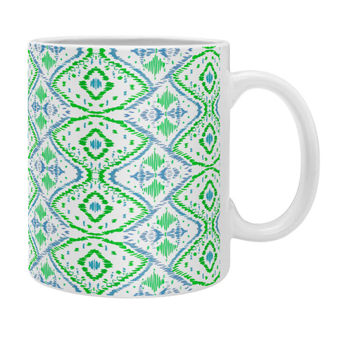 Amy Sia Ikat 2 Grass Coffee Mug