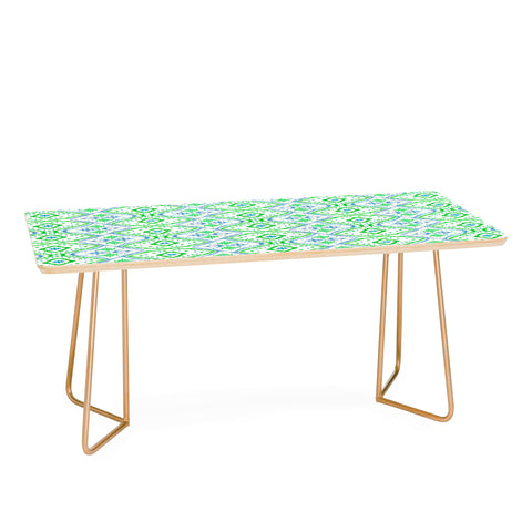 Amy Sia Ikat 2 Grass Coffee Table
