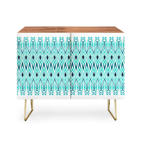 Amy Sia Ikat Jade Credenza