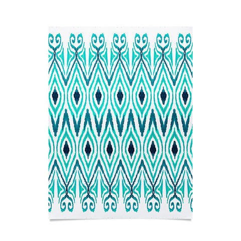 Amy Sia Ikat Jade Poster