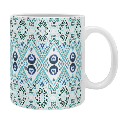 Amy Sia Ikat Java Blue Mini Coffee Mug