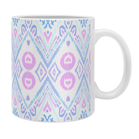 Amy Sia Ikat Java Pink Coffee Mug