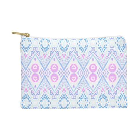 Amy Sia Ikat Java Pink Pouch