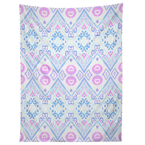 Amy Sia Ikat Java Pink Tapestry