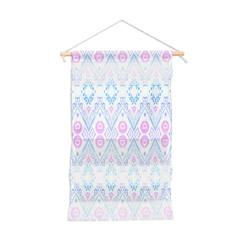 Amy Sia Ikat Java Pink Wall Hanging Portrait