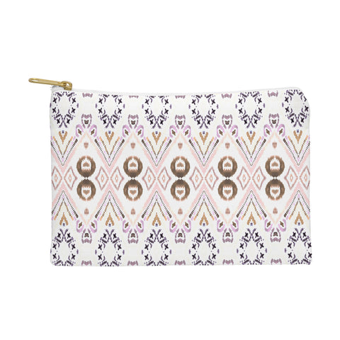 Amy Sia Ikat Java Rose Pouch
