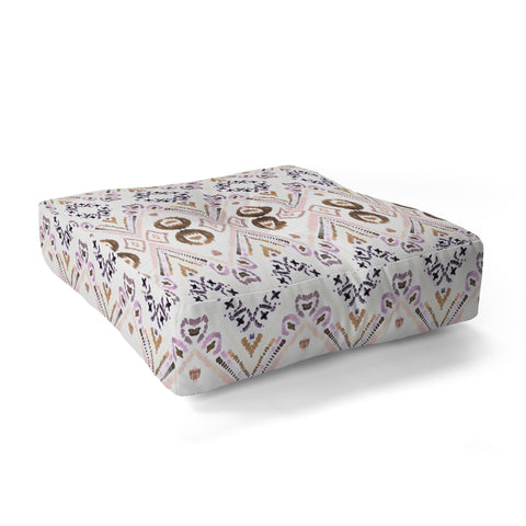 Amy Sia Ikat Java Rose Floor Pillow Square
