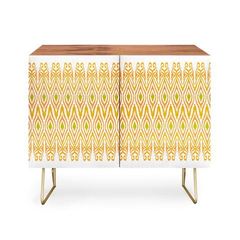 Amy Sia Ikat Tangerine Credenza