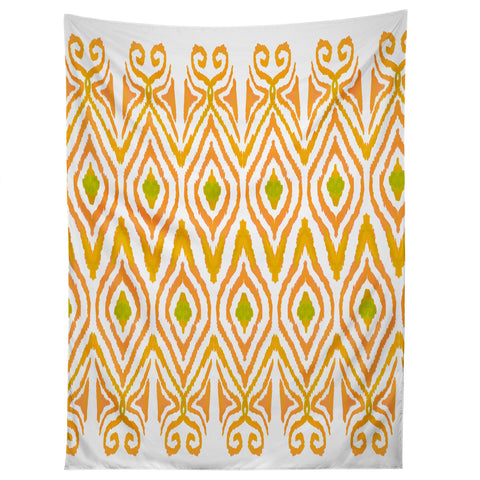 Amy Sia Ikat Tangerine Tapestry