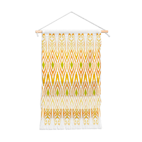 Amy Sia Ikat Tangerine Wall Hanging Portrait