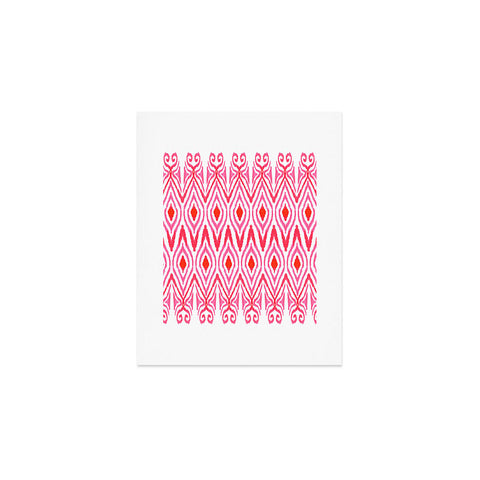 Amy Sia Ikat Watermelon Art Print