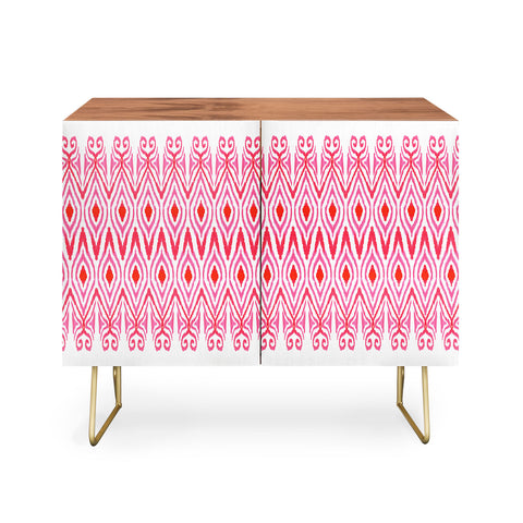 Amy Sia Ikat Watermelon Credenza