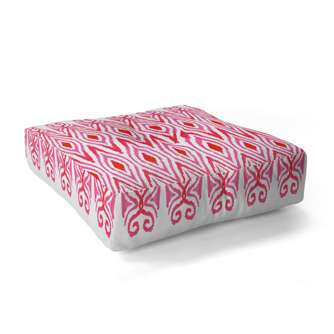 Amy Sia Ikat Watermelon Floor Pillow Square