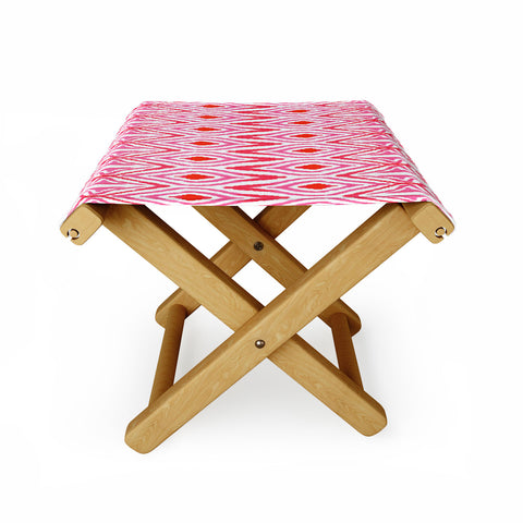 Amy Sia Ikat Watermelon Folding Stool