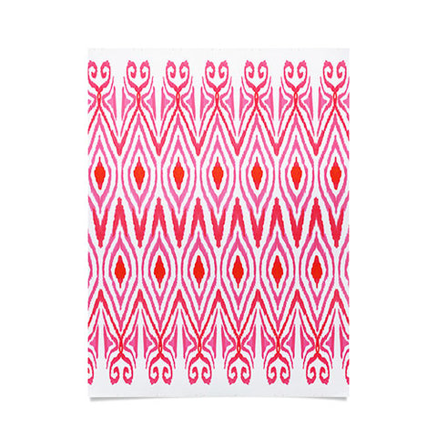 Amy Sia Ikat Watermelon Poster