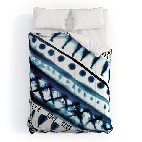 Amy Sia Indigo Stripe Comforter
