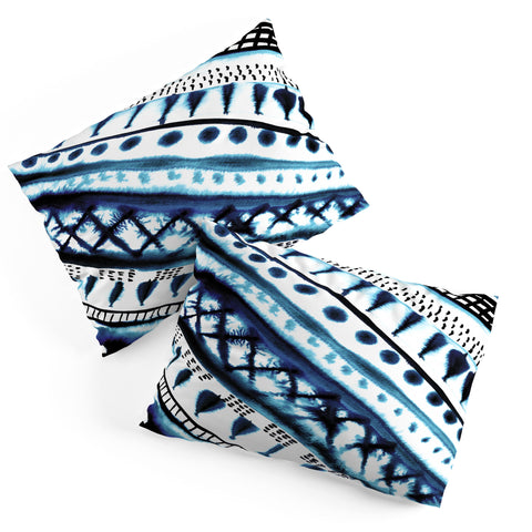 Amy Sia Indigo Stripe Pillow Shams