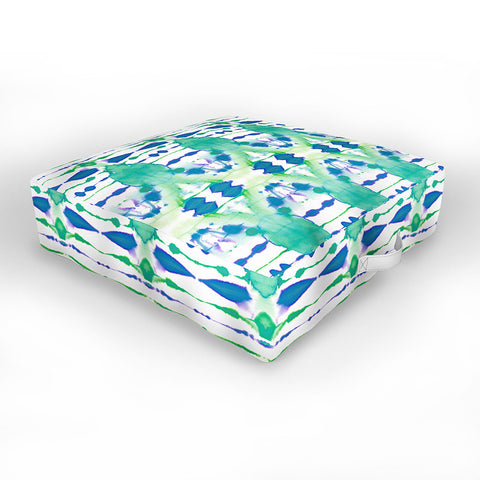 Amy Sia Inky Oceans Outdoor Floor Cushion
