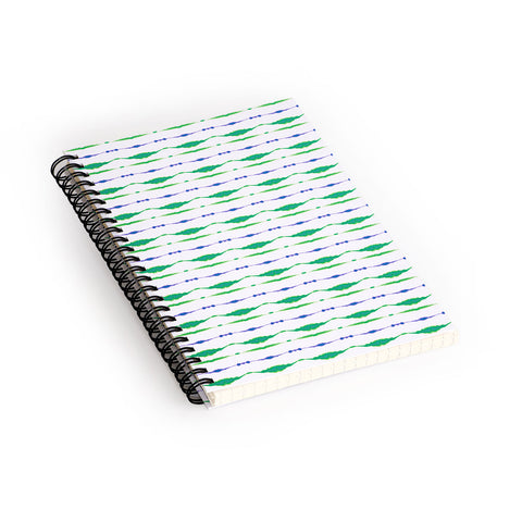 Amy Sia Inky Oceans Stripe Spiral Notebook