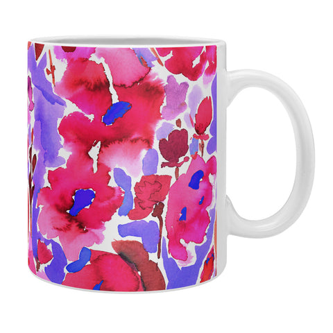 Amy Sia Isla Floral Purple Coffee Mug