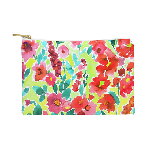 Amy Sia Isla Floral Yellow Pouch
