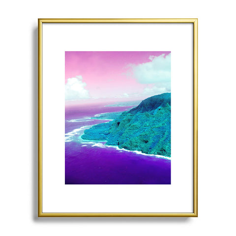 Amy Sia Island In The Sun Metal Framed Art Print