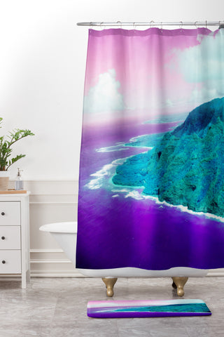 Amy Sia Island In The Sun Shower Curtain And Mat