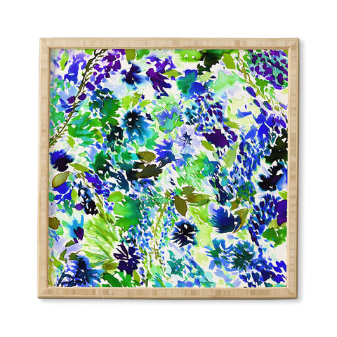 Amy Sia La Flor Pine Framed Wall Art