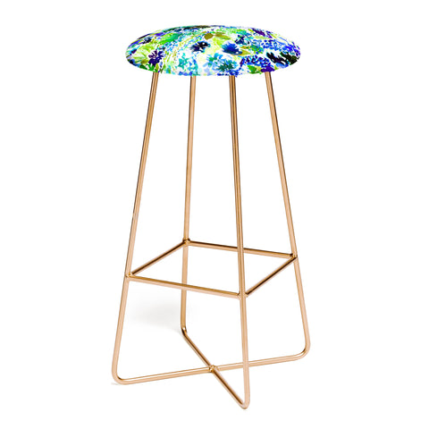 Amy Sia La Flor Pine Bar Stool