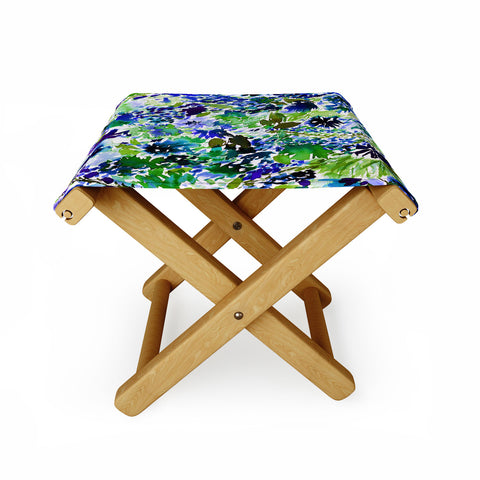 Amy Sia La Flor Pine Folding Stool
