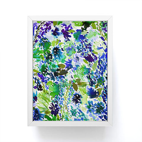 Amy Sia La Flor Pine Framed Mini Art Print