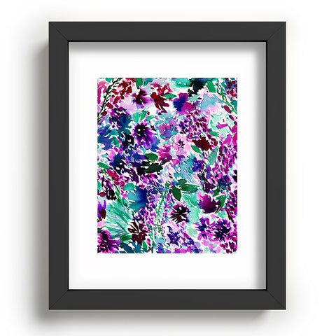 Amy Sia La Flor Plum Recessed Framing Rectangle