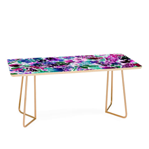 Amy Sia La Flor Plum Coffee Table